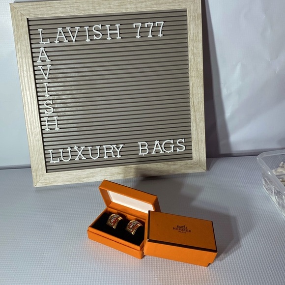 Hermes Jewelry - Hermes clip on earrings very elegant